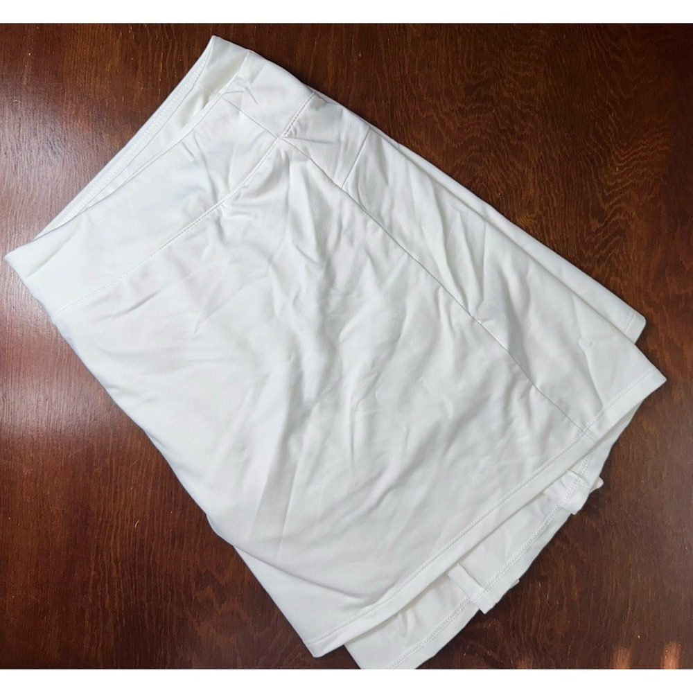 Nike Dri Fit Women's Tennis Golf Skort‎ Skirt White Womens XL Pickleball